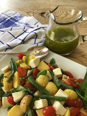 GreenBeanCaprese